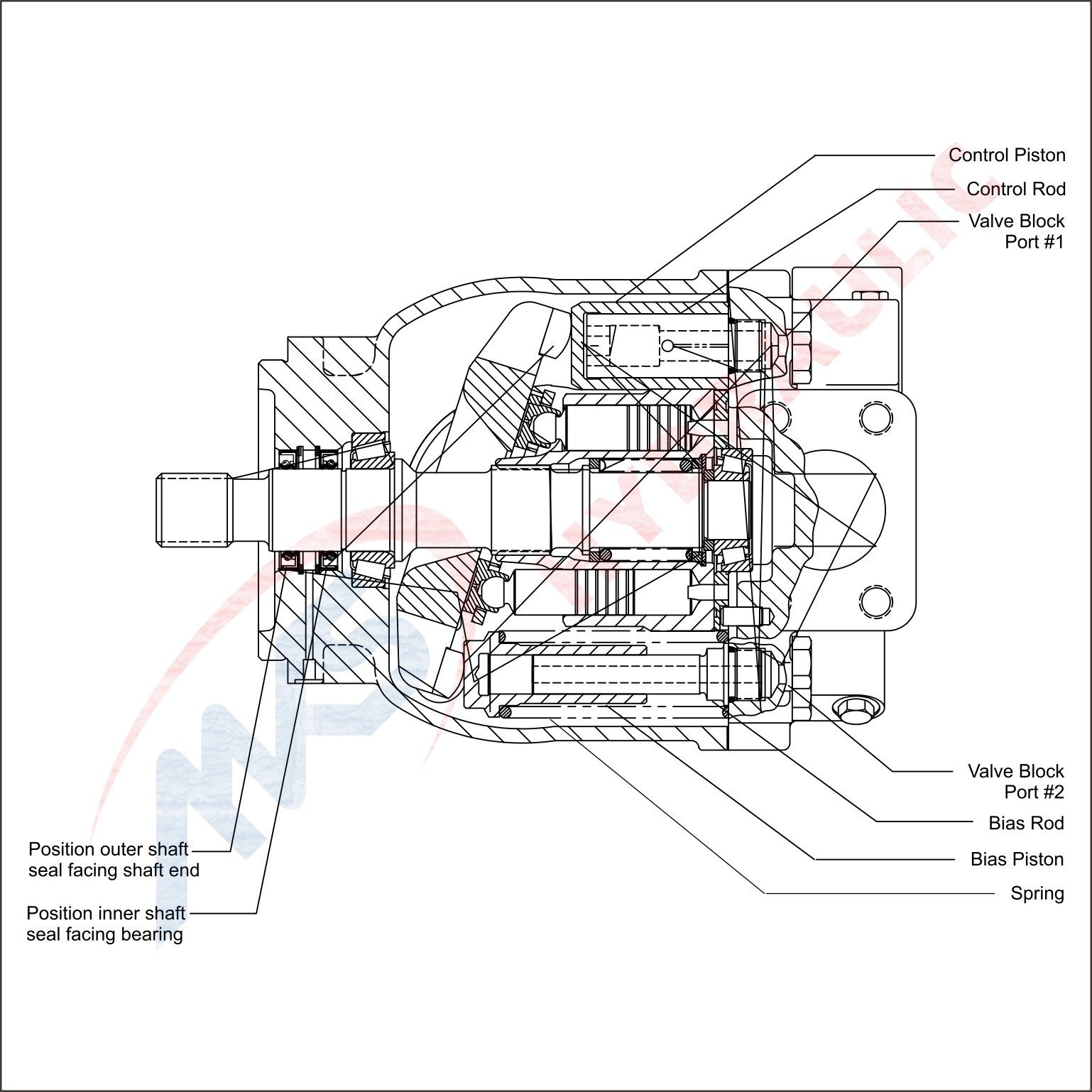 Pvh141r16af30d230004001A D1ae010A Eaton Vickers Medium Pressure Variable Axial Piston Pump