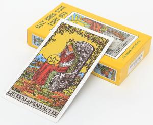 China CMYK Printing 350gsm Coated Paper 78 Printable Tarot Cards wholesale