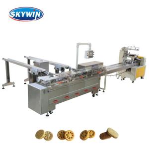 China Full Automatic Cream Biscuit Sandwiching Machine With High Speed Packaging wholesale