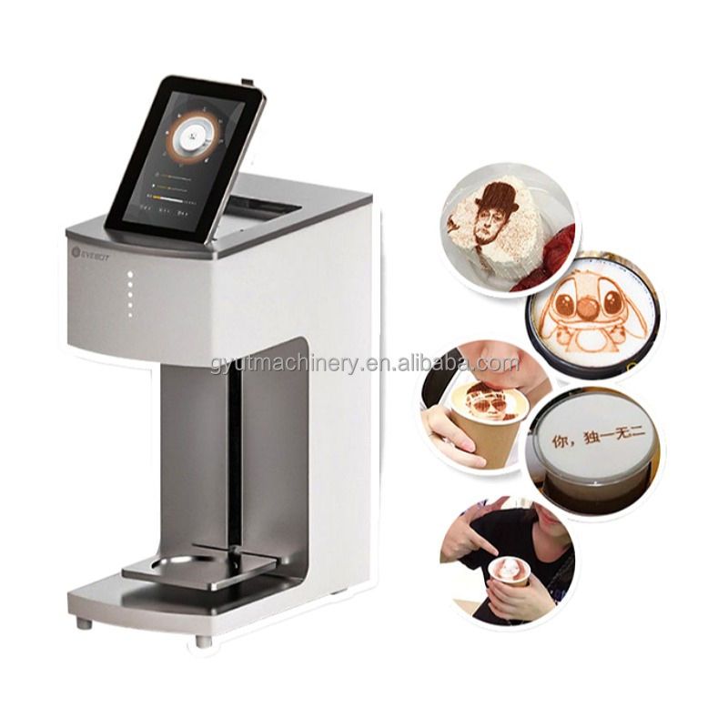 Coffee Printing Function PLC Portable Latte Art Printer Selfie Coffee Printer Machine