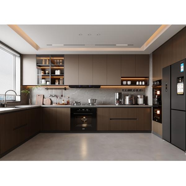 Versatile modular kitchen cabinet installation example
