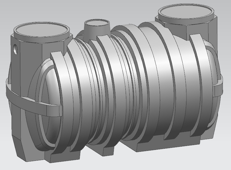 High Hardness Septic Tank Mould Aging Resistance Steel