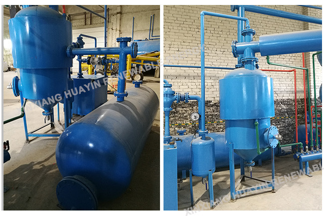 Automatic Rubber Waste Plastic Pyrolysis To Fuel Oil Used Tyre