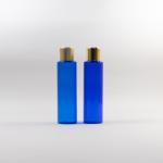 Cylinder Round 120ml 150ml Plastic Cosmetic Bottles