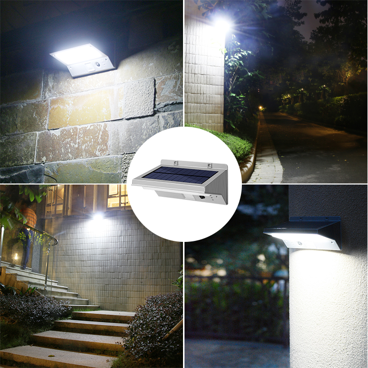 IP65 Rating Garden Lamp for Outdoor Solar Sensor Wall Light and Led Solar Steet Light
