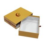 Black Drawer Gift Boxes for Custom Logo Silk Scarves Underwear Socks Panties