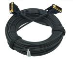 100 meter DVI hybrid AOC cable over fiber optic without power supply
