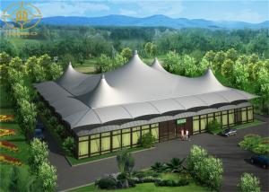 China PVDF Coated Tensile Membrane Structure Lightweight For Swimming Pool wholesale
