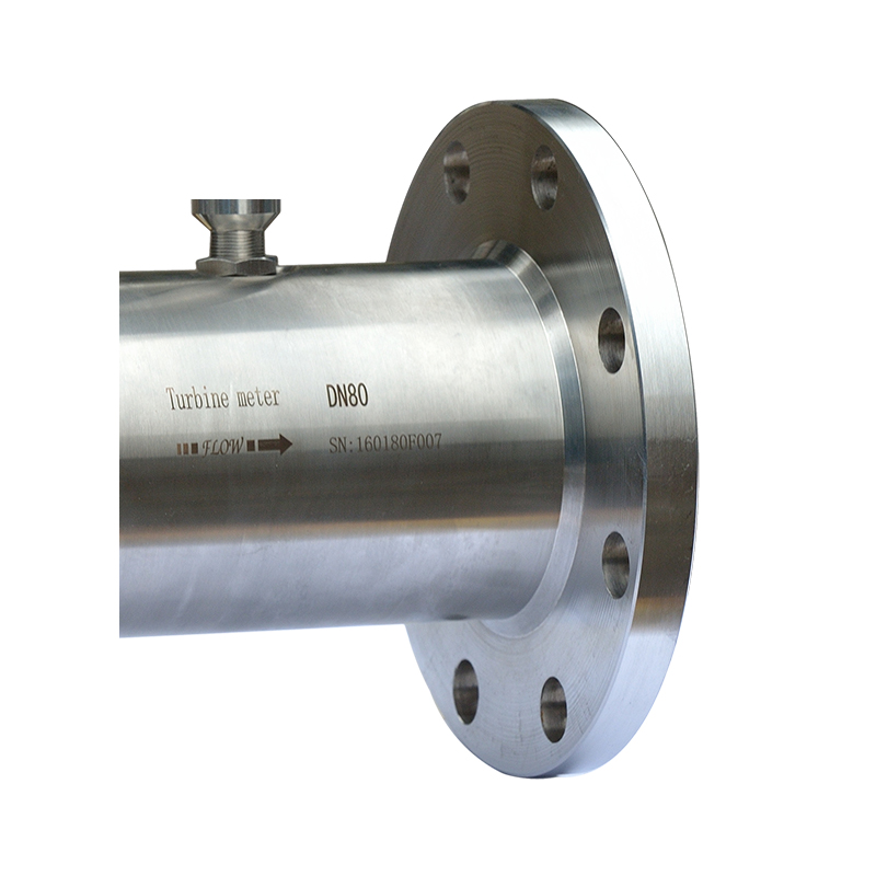 Turbine Flow Meters For Liquid Measurement , Turbine Type Water Meter Simple Structure