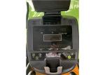 Black Resistance Upright Cycling Gym Equipment Spontaneous Electromagnetic