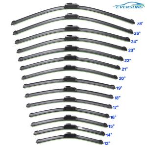 China Front Boneless Silent Car Windscreen Wiper Blades 650mm For VW Touran 2009-2015 wholesale