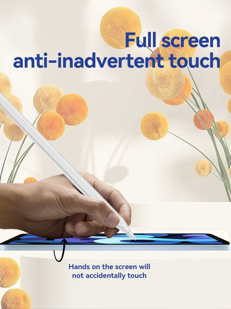Universal Battery Powered Palm Rejection Stylus Pencil Magnetic Ipad Pencil