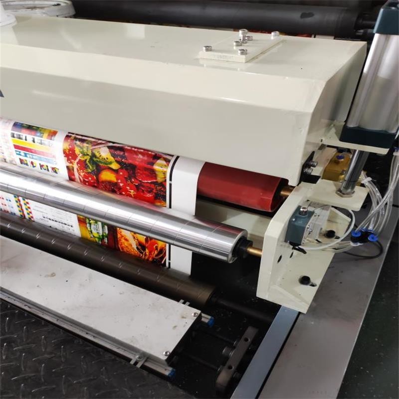 Coated Paper Flexo Printing Machine with servo motor