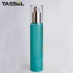 Colorful Multiple Capacity Empty Cosmetic Containers With Metal Sheathed Cream