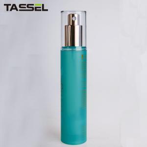 China Colorful Multiple Capacity Empty Cosmetic Containers With Metal Sheathed Cream Pump wholesale