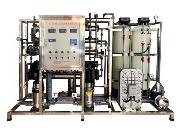 Electronics Industry UPVC Fitting EDI Purified Water System For 5-15kw Power