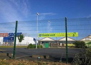 China PVC Coated Bending Top 55*200 V Mesh Fence wholesale