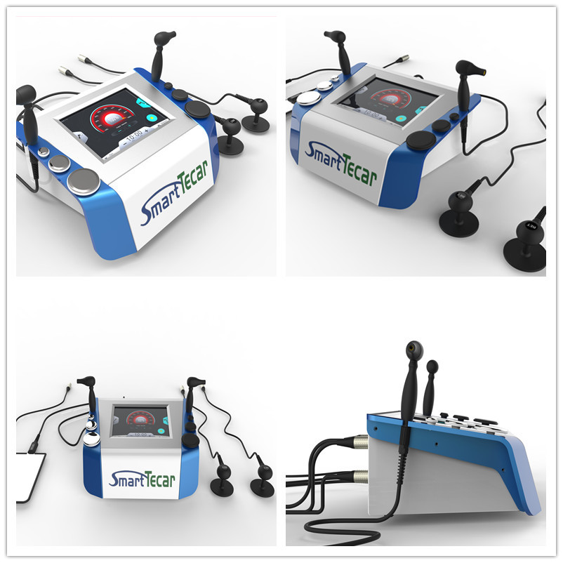 Diabetes 20MM Heads 448KHz Tecar Therapy Machine For Muscle Massage