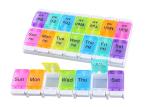 Medicine Weekly Pill Dispenser Box For Elderly People