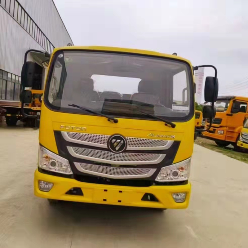 FOTON 5 Ton Wrecker Tow Truck Body , Diesel Obstacle Tow Tractor Body