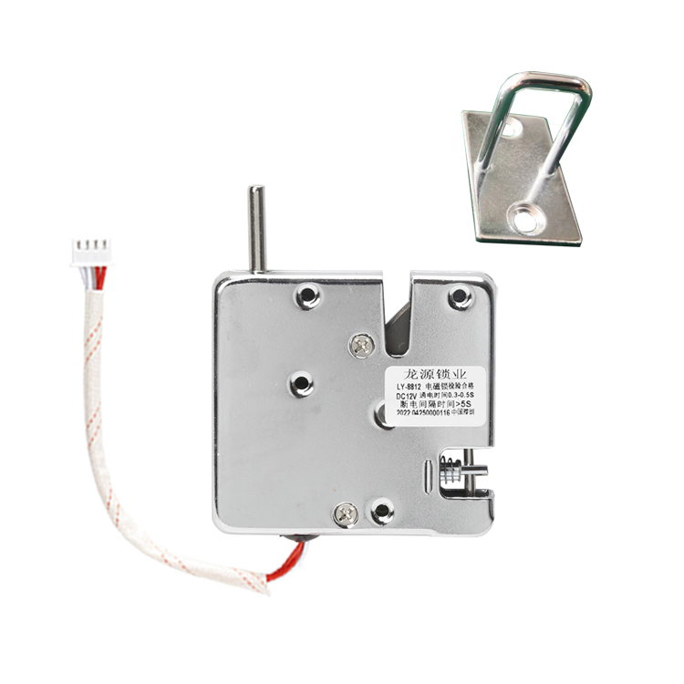 Cabinet Electromagnetic Lock Carbon Steel 24V Mini Mag Locks Stable