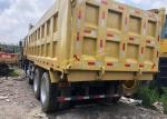 Used Dump Truck HOWO 375 8X4 second hand tipper cheapfor sale big bucket