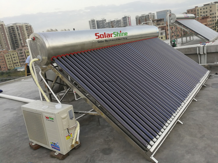 155 - 310 L Capacity Solar Heat Pump Water Heater Stainless Steel Tank Material