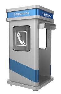 China Robust Acoustic Telephone Phone , Impact Resistant Kiosk For Noisy Industry wholesale
