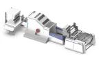 40gsm 160pcs/Min 600mm Roll Fed Food Bag Making Machine