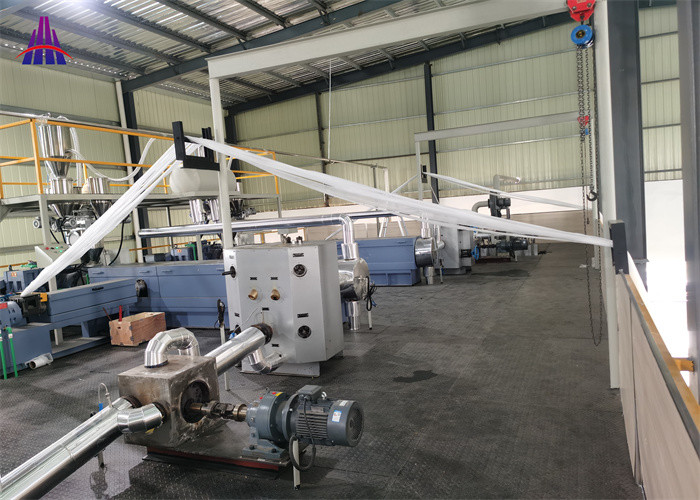 75rpm Counter Rotating Twin Screw Extruder