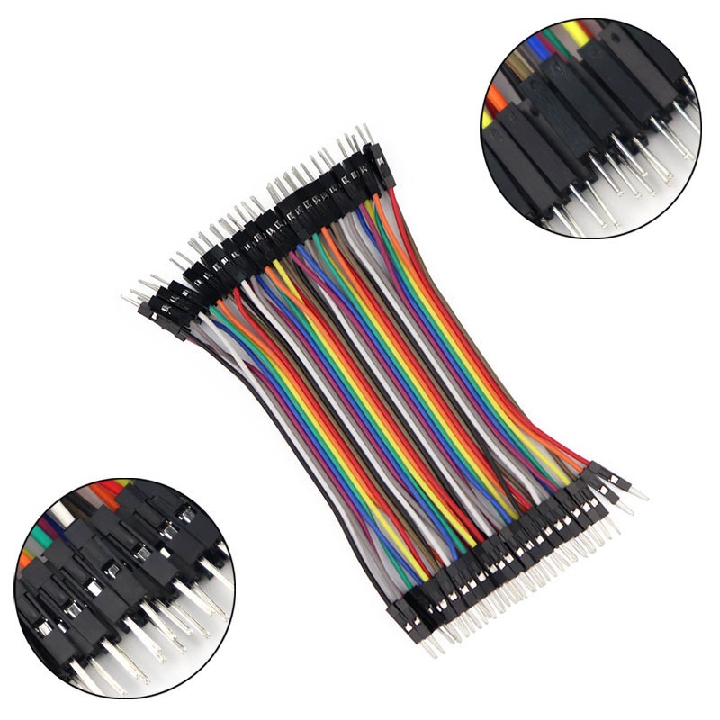 40Pin 1.27mm Pitch Copper Conductors OEM ODM Cable for UL2651 Flat Rainbow Ribbon Cable