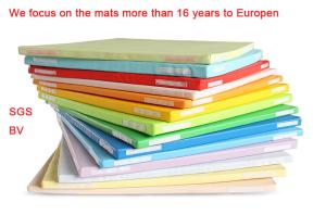China EPE Pearl Cotton Liner 100 X50 X5 Foldable Gymnastics Mats on sale
