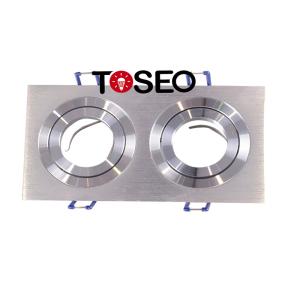 China Pure Aluminium Ceiling Downlight 3watt 5watt Double Recessed LED Downlight wholesale