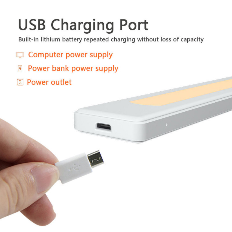 Wireless portable USB Rechargeable Dimmable Automation Motion Sensor Closet Light