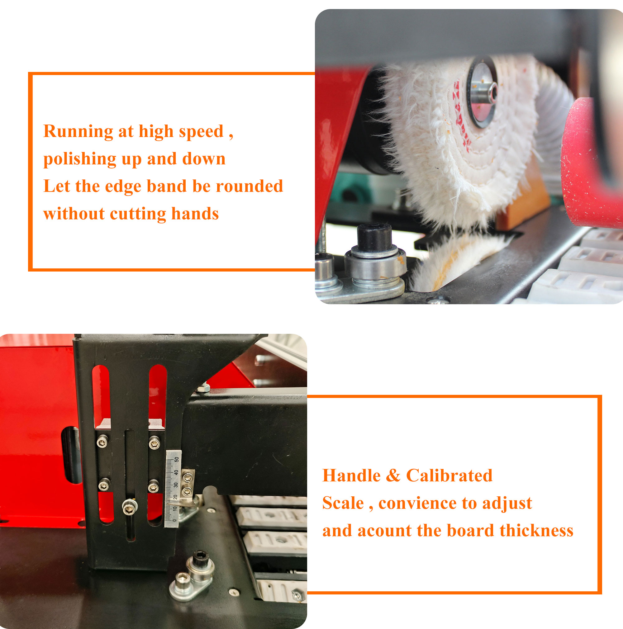 Edge Banding Machine for Cabinet Melamine Auto Edge Bander Woodworking Machinery