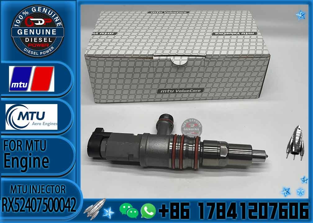 Common rail injector 23526589 Vto-g363bd Rx52407500042 for ddc/mtu 4000
