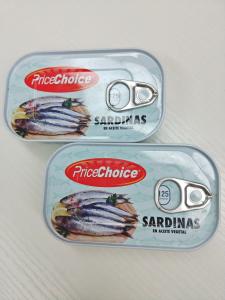 China Ready To Eat Canned Sardines In Vegetable Oil wholesale