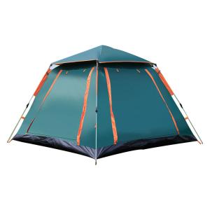 China Outdoor Waterproof Pop Up Tent , Multi Person Camping Tent Silk Screen Printing wholesale