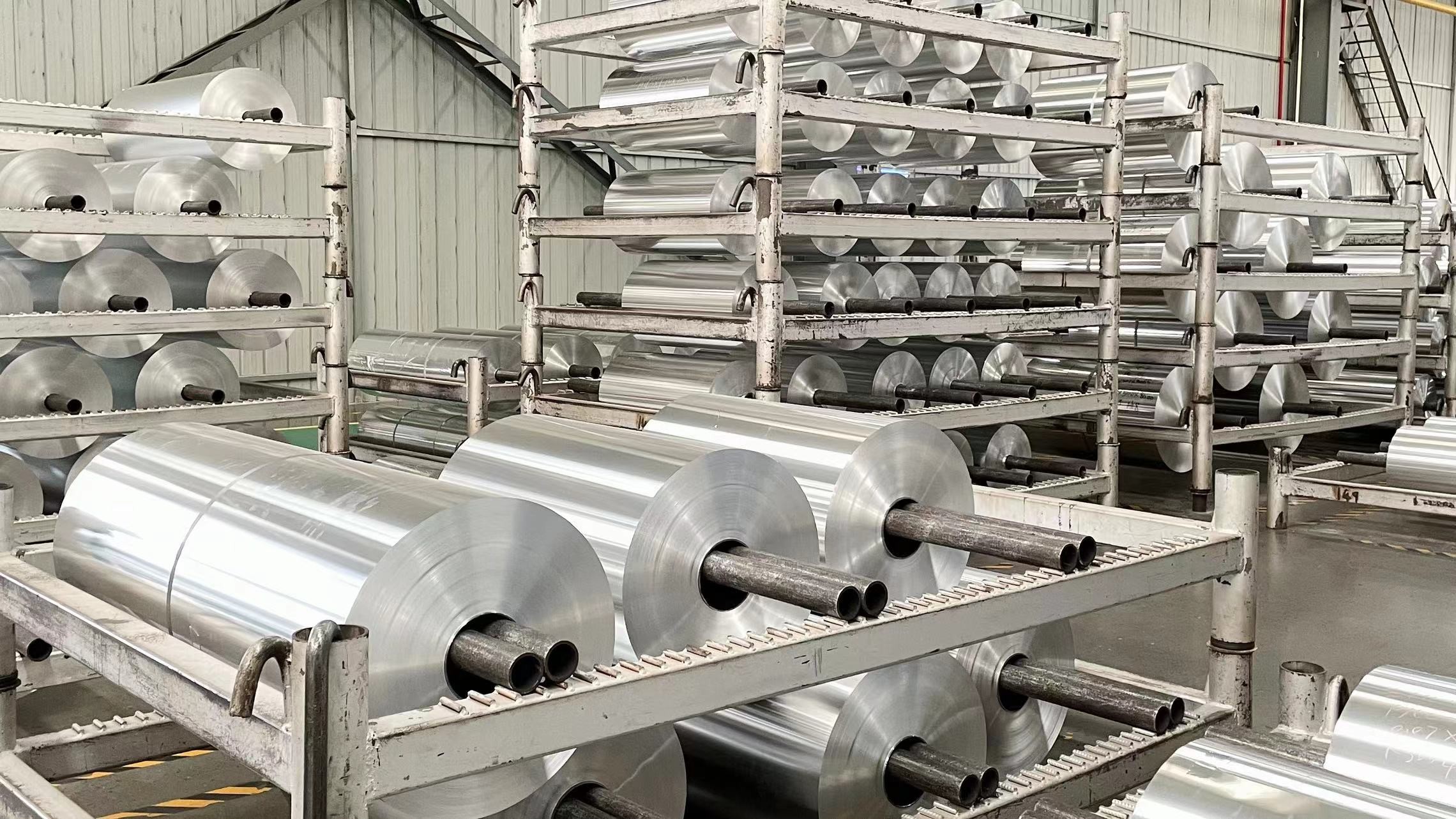 3004 Battery Aluminum Foil Roll 45 Cm 3004 Aluminium Foil In Rolls
