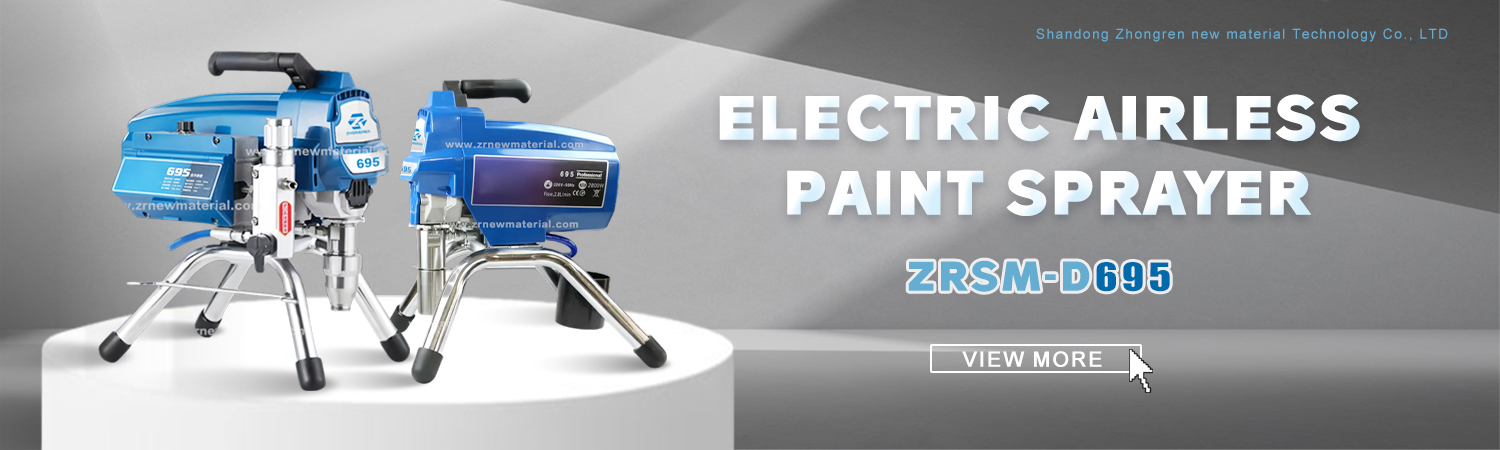 2200w Electric Airless Painting Machine 0.025inch Nozzle Airless Wall Paint Sprayer