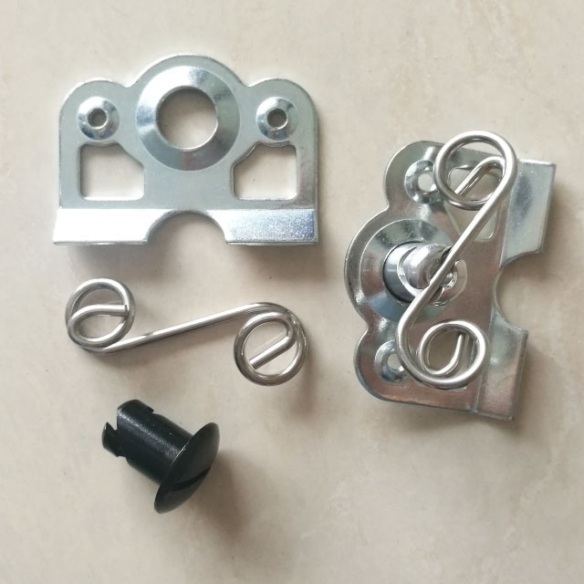Universal Car Fitment OE NO. Standard 1 3/8" Dzus Back Plate Steel Fastener with Secure Installation and Universal