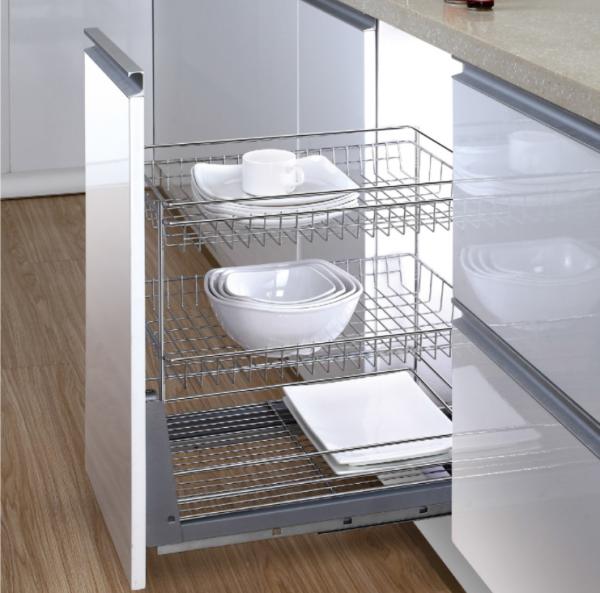 Long Life Modern Kitchen Accessories Under Cabinet Drawer Line Sliding Shelves