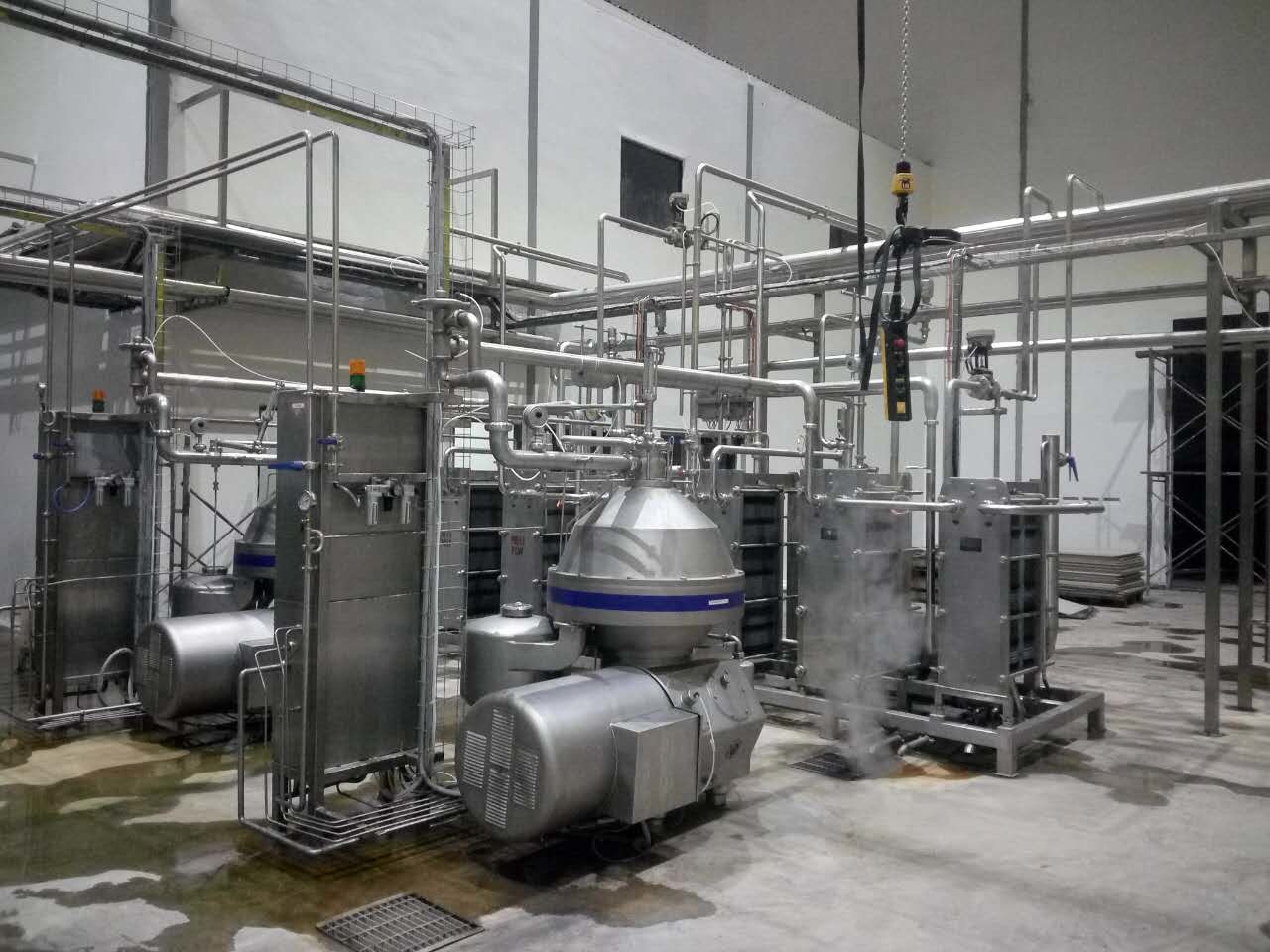 High Cost Performance Customized Flavored Milk Production Plant Complete Banana/Vanilla Milk Processing Line Milk Machine With PLC