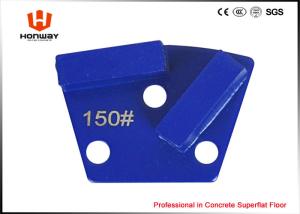 China Colorful Concrete Diamond Grinding Pads , Diamond Marble Polishing Pads 0.2KG wholesale