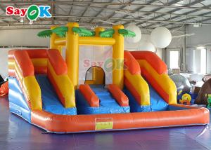China Amusement Park Pvc inflatable slide for kids wholesale