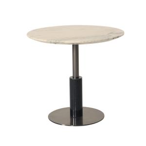 China Living Room Matt Gold Stainless Steel Side Table Customized Top wholesale