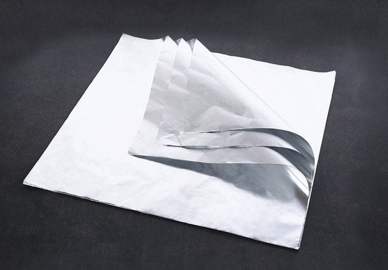 Polished Embossed 0.0045mm Thin Aluminum Foil Large Rolls Non Toxic