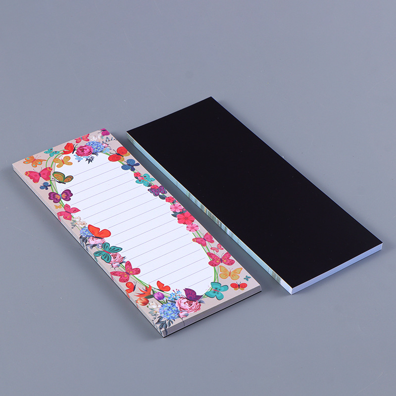 8cmx16cm Diary Journal Notebook , Grocery List Magnetic Pad For Fridge