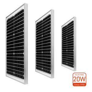 China 20W PERC Monocrystalline Solar Panel 435x350x25x20MM With Cell wholesale