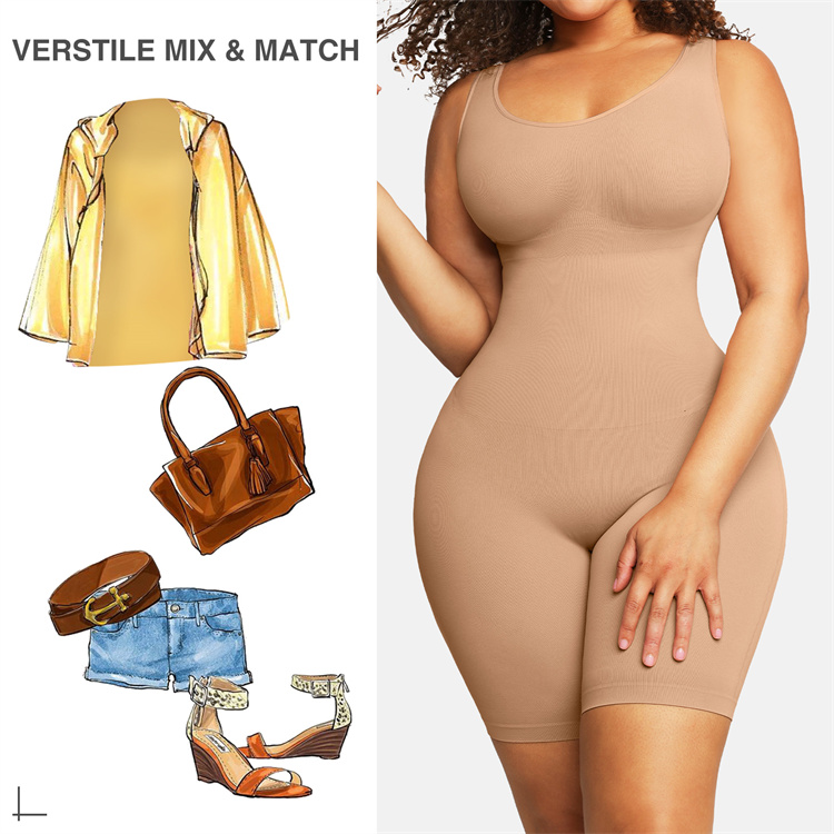 Slim 'n Lift Shaper Type 90% Nyloand 10% Spandex Fabric Bbl 5Xl Moldeadoras Post Surgery